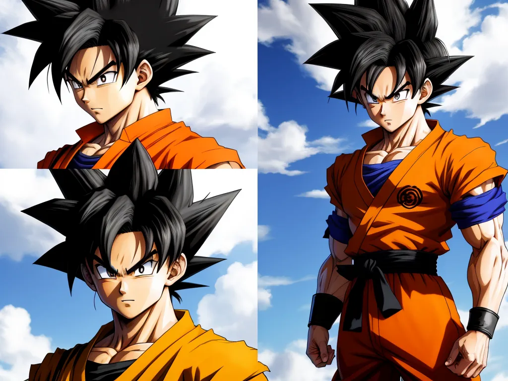 a picture of a dragon with different hair styles and colors, and a picture of a dragon with different hair colors, by Toei Animations