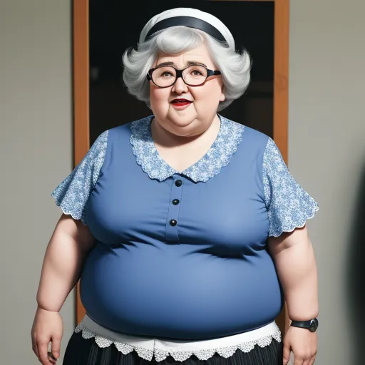 hd photo online: fat granny show big fat