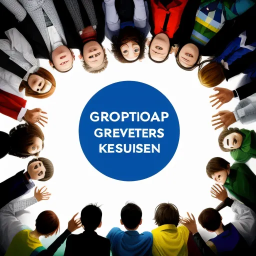 enlarge image - a group of people standing in a circle with the words grouptop griefeters keussen, by Dirck de Quade van Ravesteyn