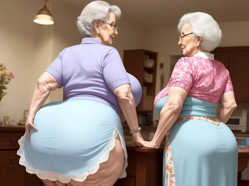 High Def Pictures Granny Showing Her Big Booty 