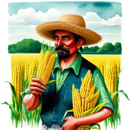 High-res Image: Lencho, The Corn Farmer