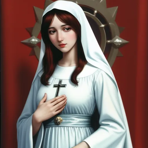 high-res image: Virgin mary sexy