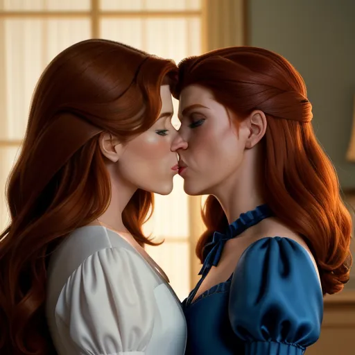 Higher Quality Picture Converter Kate Walsh Amy Adams Kissing Each Other In 5297