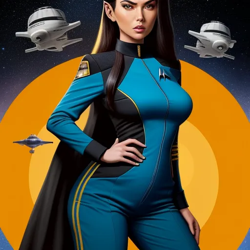 Convert Pictures Hot Girl From Star Trek Massive Round Boobs In