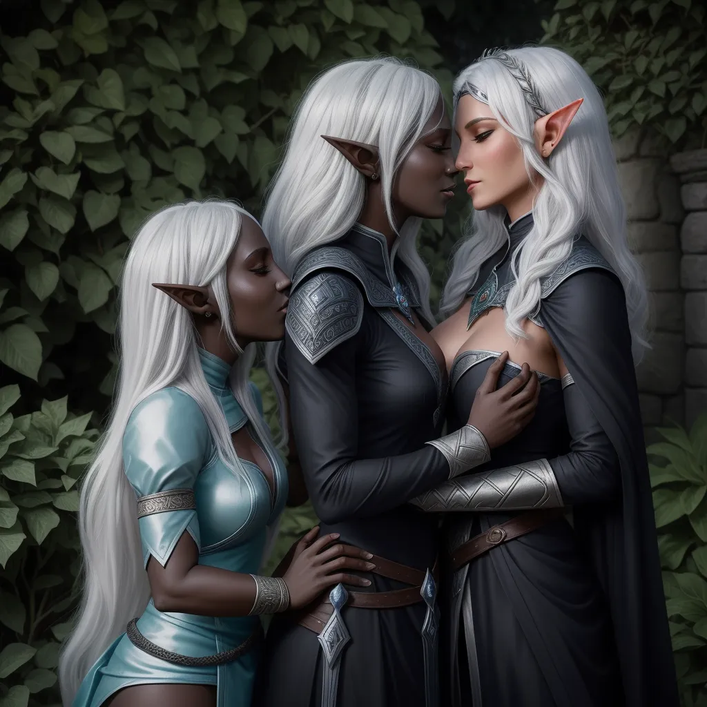 Image Ai Generator Two Drow Elf Women A Cleric Named Elana And A   Image Ai Generator Two Drow Elf Women A Cleric Named Elana And A Xhuxuc Light.webp