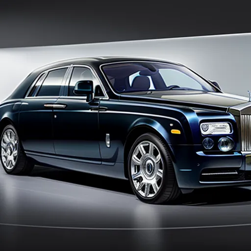 image ai: Rolls Royce cars collection in photo