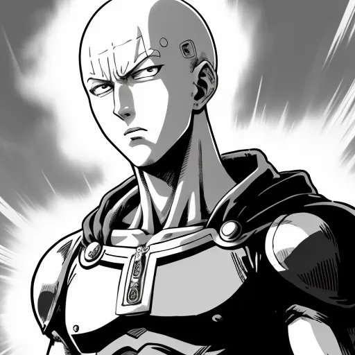 image convert: One punch man