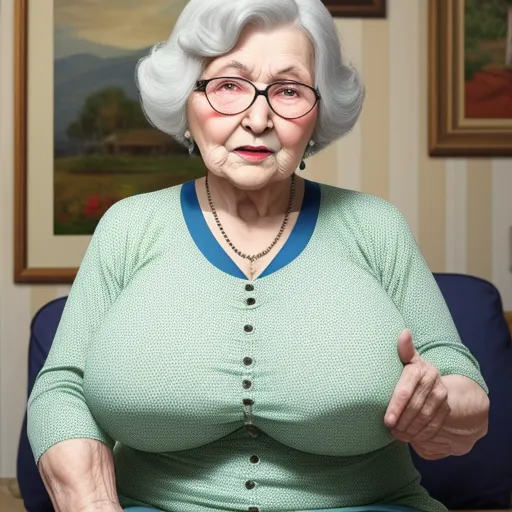 Img Converter Granny Showing Her Huge
