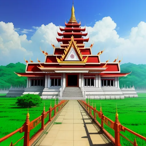 image downscaler: myanmar as a anime art style