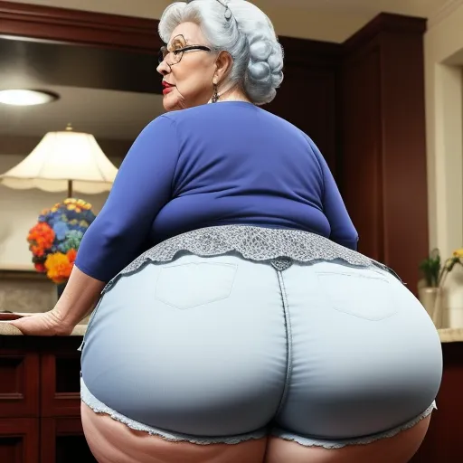 Photo Enhancer Granny Herself Big Booty And