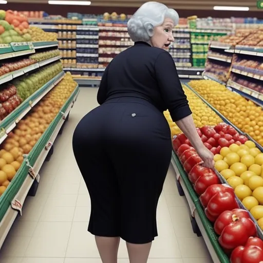 Photo Enhancer Granny With Big Booty Bending Over Full Body