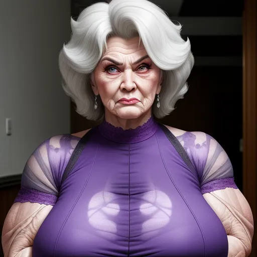 Photo In 4k Gilf Huge Serious Sexy Giant Granny With A