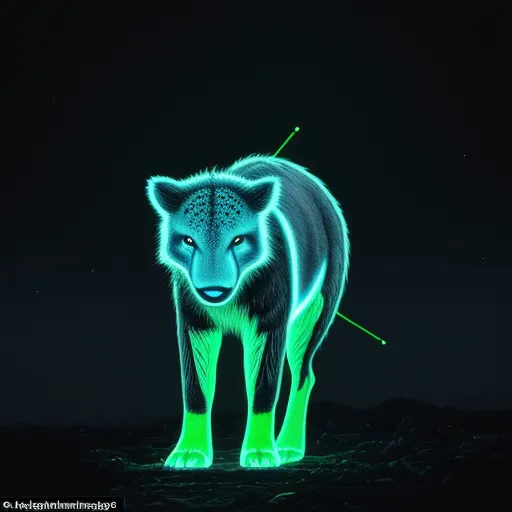 photo in 4k: Positively glowing: fluorescent mammals are far