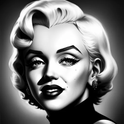 photo size converter: Marilyn Monroe black man love