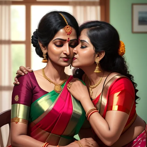 Photo Size Converter Tamil Mom In Saree And Kissing Her 