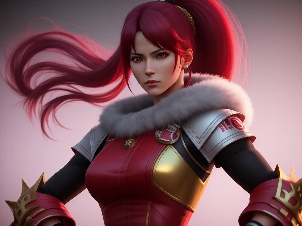 ai image software: shermie the king of fighters