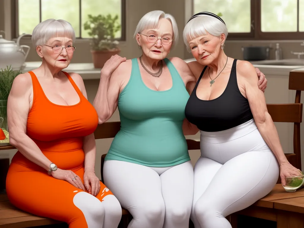 Turn An Image Into High Resolution 2 Bbws Old Grannies Like Rosemary