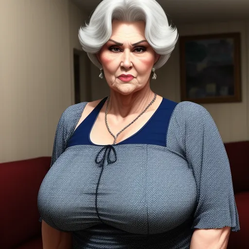Turn Image 4k Huge Gilf Serious Tall Fat Sexy Granny