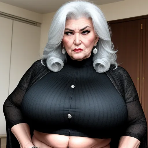 Turn Photo To 4k Huge Gilf Huge Serious Sexy Granny