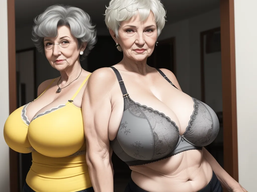 Up Resolution Image Sexd Granny Showing Her Huge Huge Huge Bras