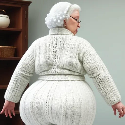 Upload 2k Image White Granny Big Booty Wide Hips Knitting