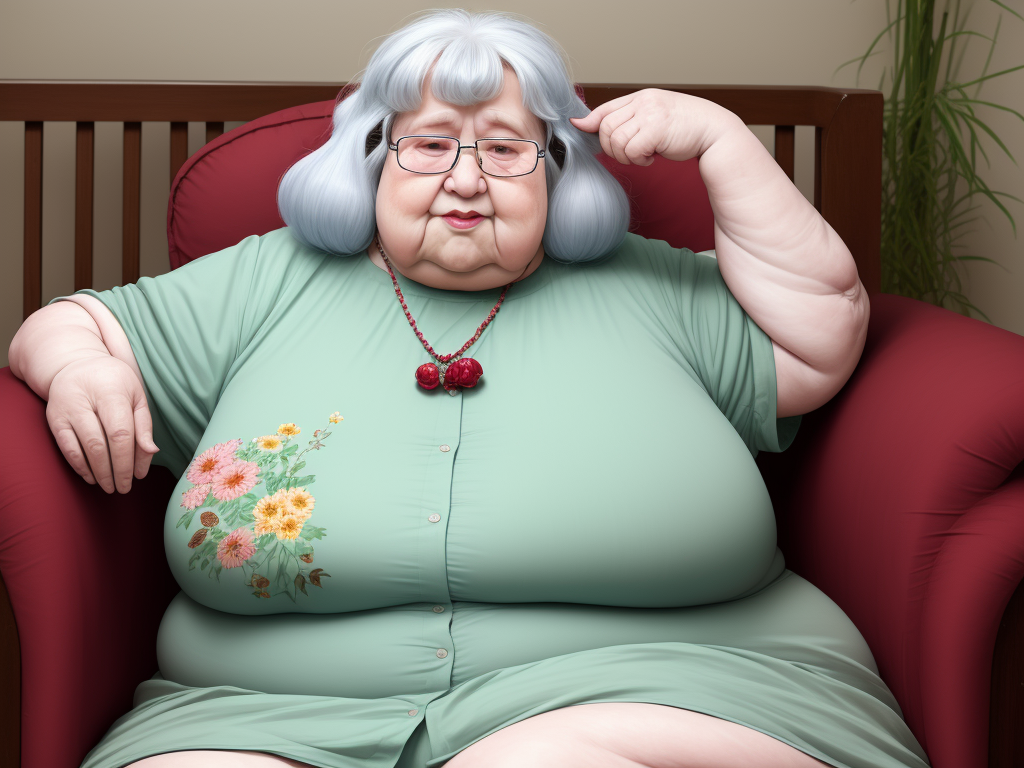 1920x1080 Pixel Art Grandma Obese Big