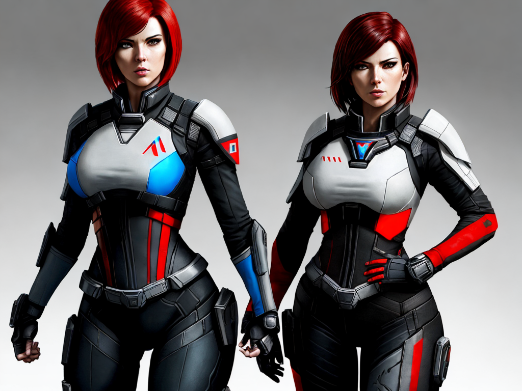 4k Images Free Effect Femshep Commander Shepard N7 Female 8508