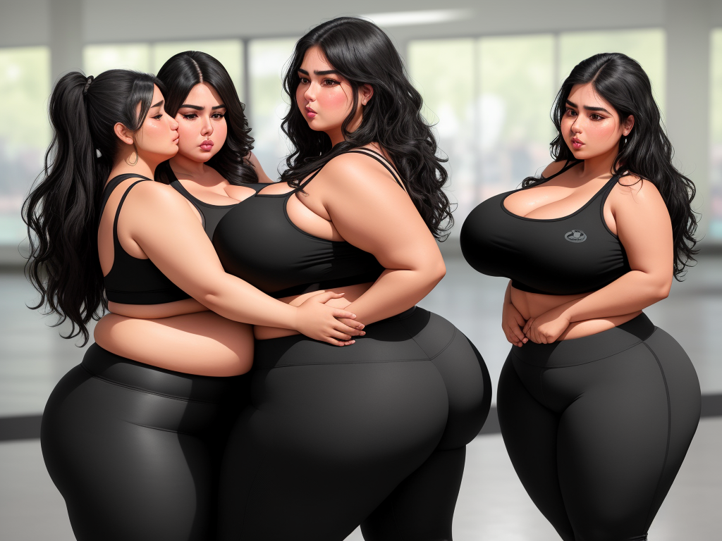 Picture Converter A Group Of Cute Bbw Mexican Women With Huge Fupa