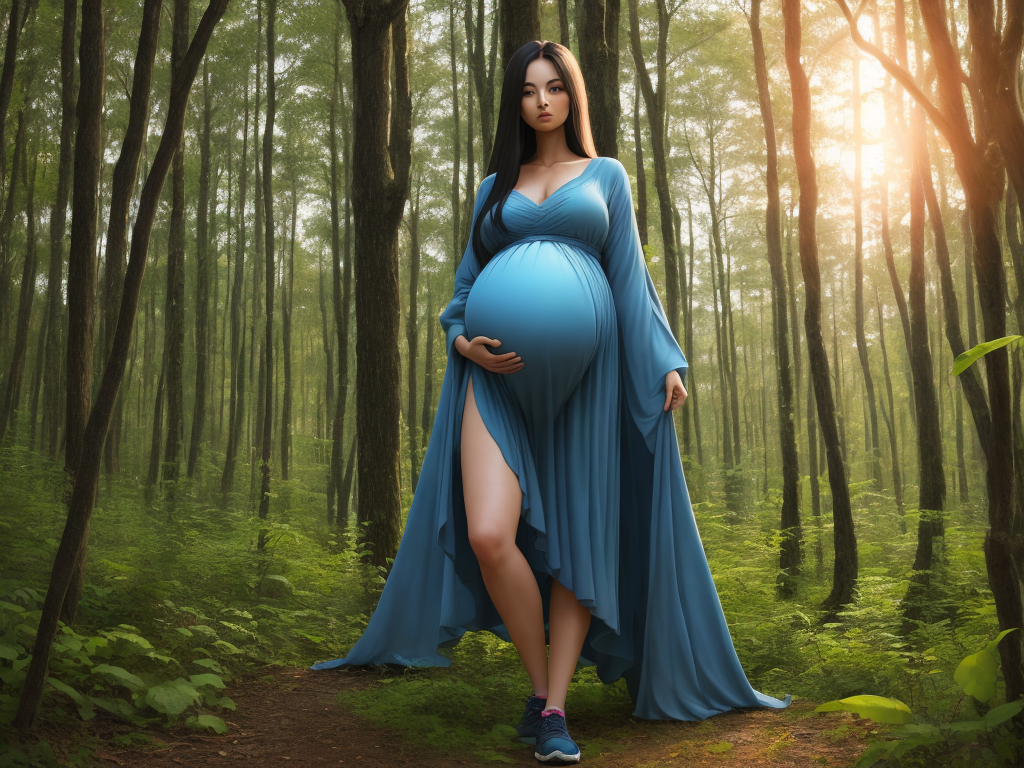 Beautiful Pregnant Nude Woman Nbkomputer