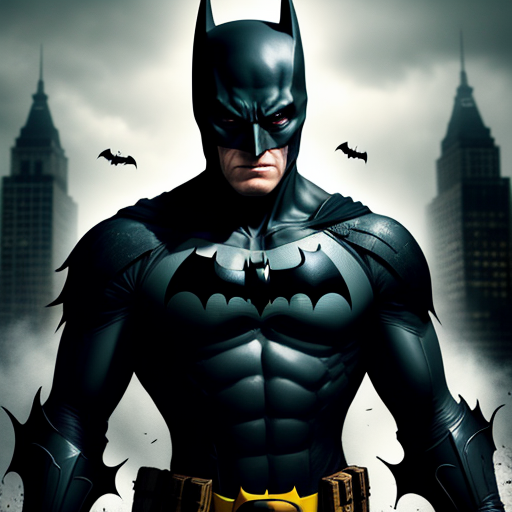 ai high resolution: Batman