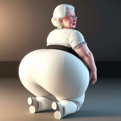 Ai Image Enhancer White Granny Humongous Booty Her Husband Touch