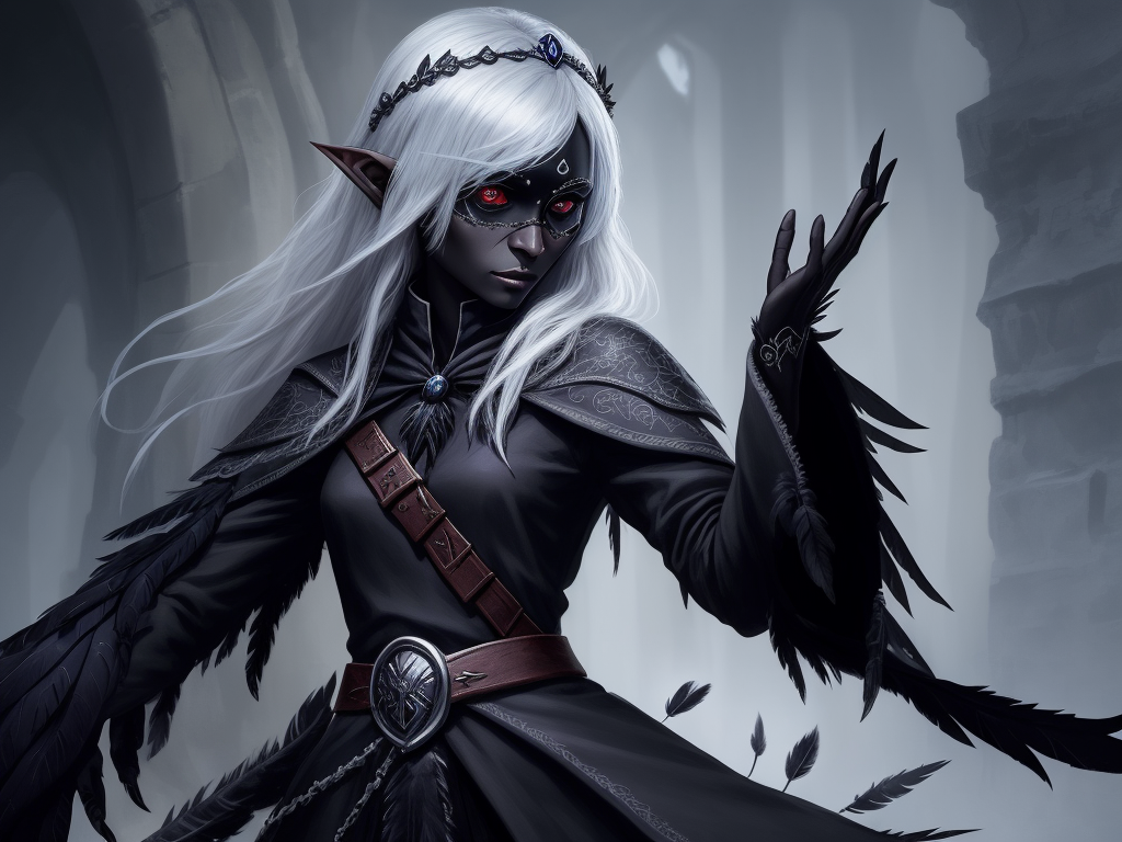 Ai Image Software 1 Solo Female Drow Elf All Alone With An   Ai Image Software 1 Solo Female Drow Elf All Alone With An Hvgkkh 