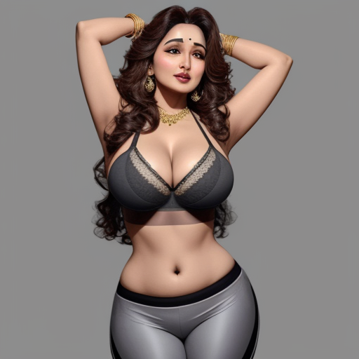 Ai To Create Images Hot Indian Actress Madhuri Dixit With Deep 9170