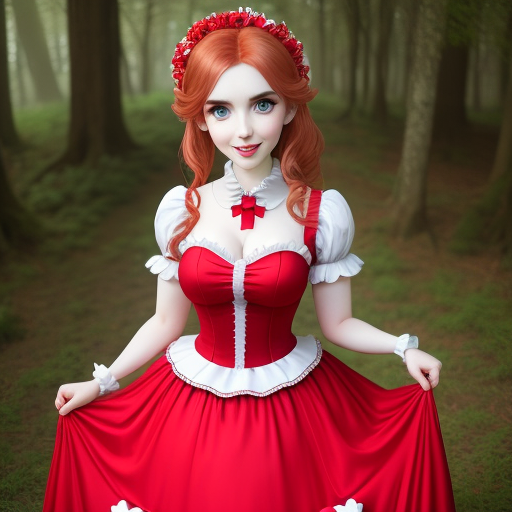 Generador De Arte Ai A Partir De Texto Amouranth In A Dress With Big