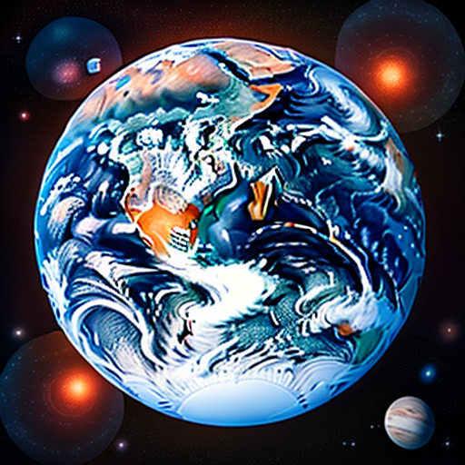 redraw ai An Earthlike orbiting a red dwarf