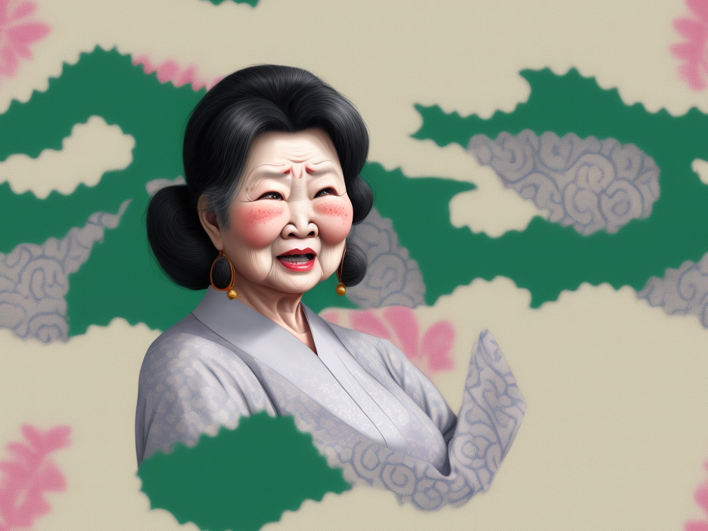 Generador De Arte Ai A Partir De Texto Bbw Asian Granny Img