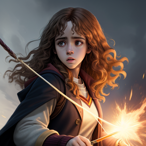 AI Art Generator from Text Big ass Hermione granger | Img-converter.com