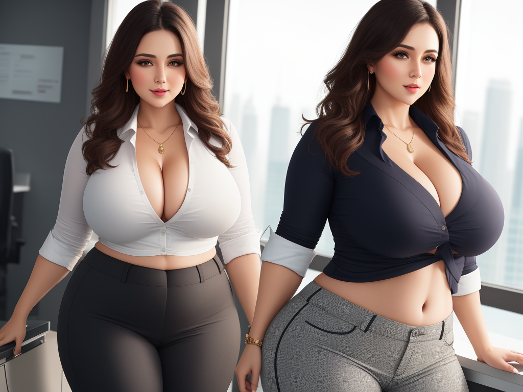 Convert Small Image To Large Big Boobs Woman Chubby Belly Over Tight