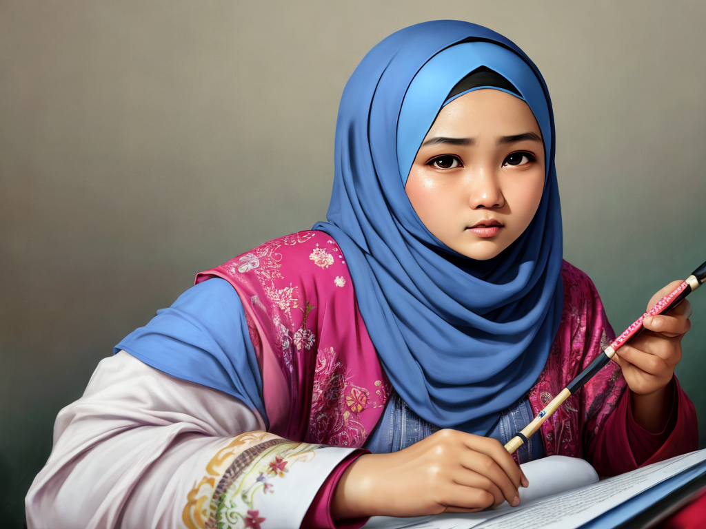 Générateur D Art Ai à Partir D Un Texte Big Tits Malaysian Hijab Img