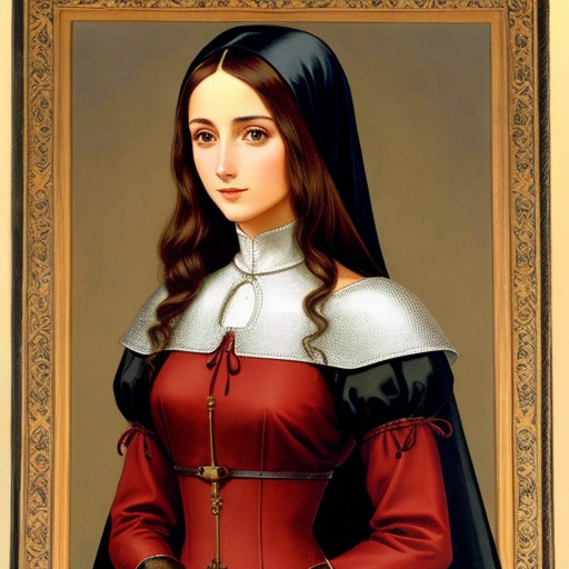 AI Art Generator from Text Busty Medieval Girl | Img-converter.com