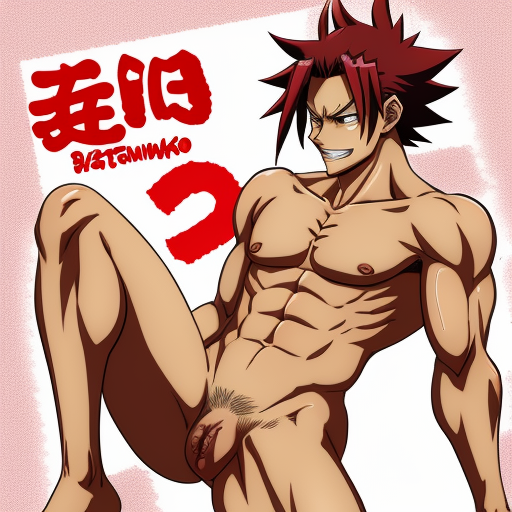 Cartoon Naked Characters Naked Eijiro Kirishima Penis