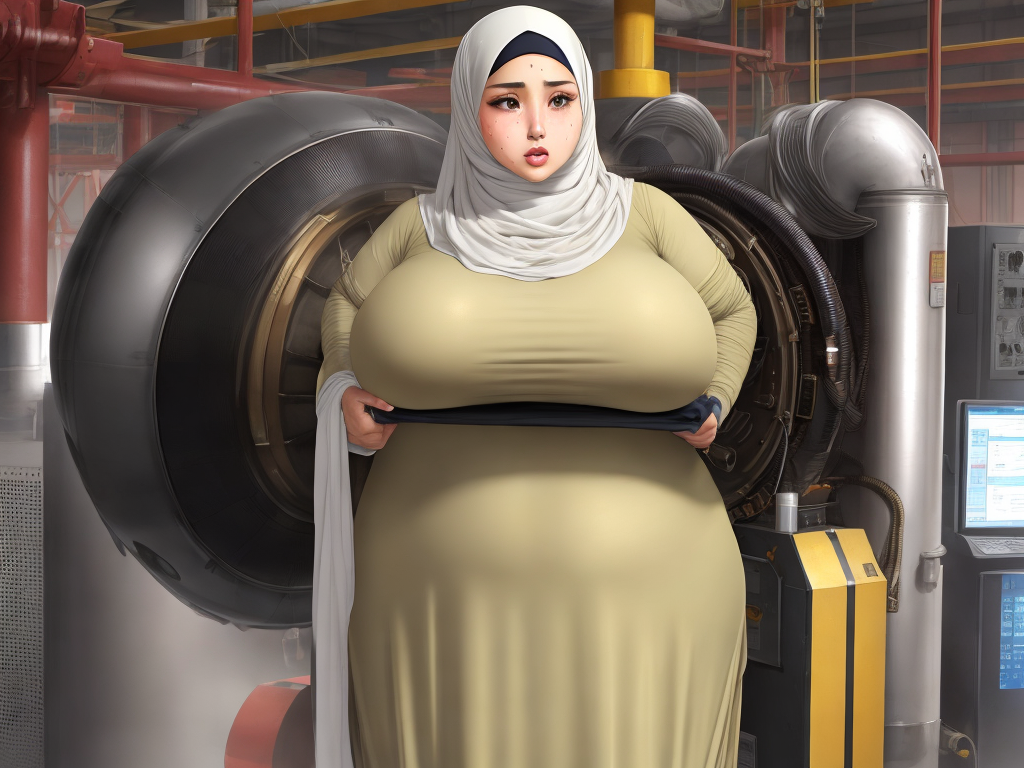 Ai Art Generator Aus Text Compressing Huge Boobs Hijab Big Boobs