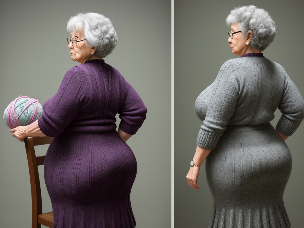 Convert Photo Size Grandma Wide Hips Big Hips Gles Knitting