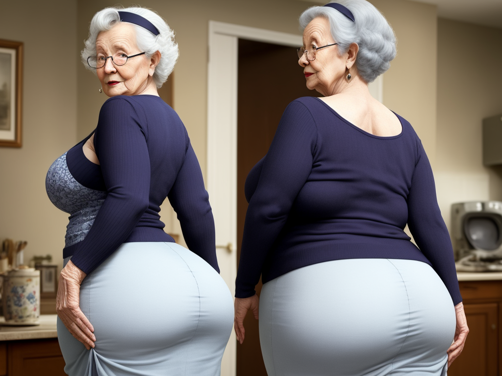 Convert Photo Size Granny Showing Her Huge Booty Full