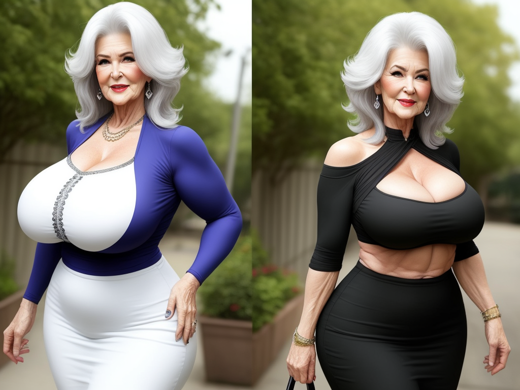 convert photo size: curvy gilf big boobs