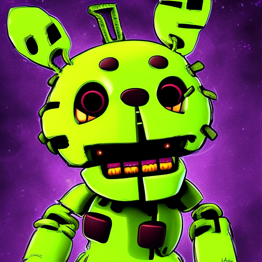 Ai Art Generator From Text Fnaf Springtrap Img