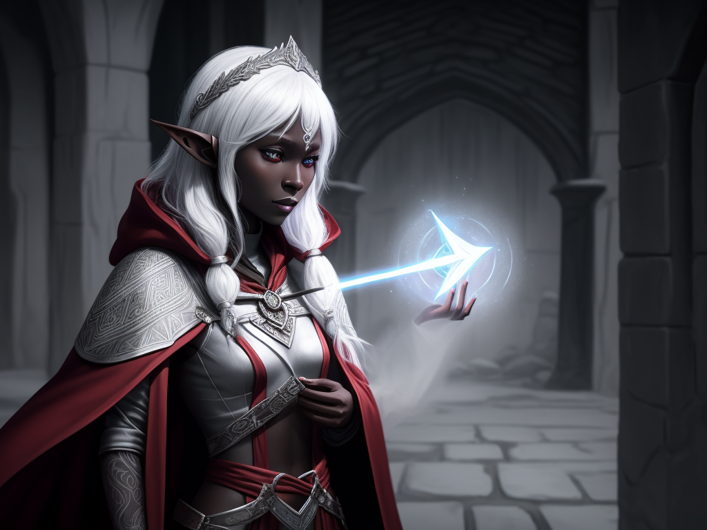 Free Ai Image Generator 1 Solo Female Drow Elf Adventurer Black Skin   Free Ai Image Generator 1 Solo Female Drow Elf Adventurer Black Skin Ghcuuh 