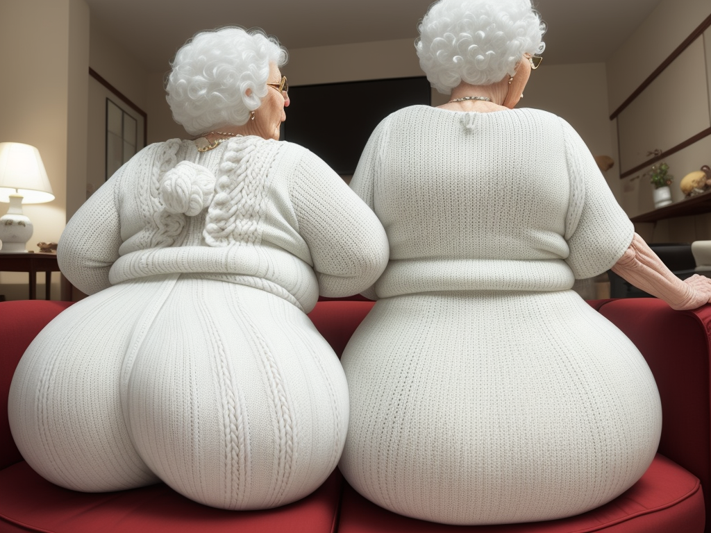 Free Highres Images White Granny Big Booty Wide Hips Knitting