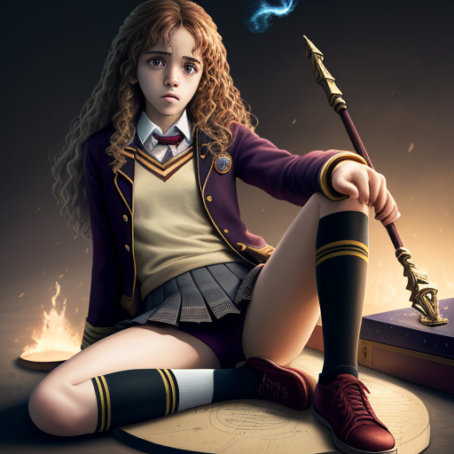 Image To Hd Hermione Granger In Panty Sits On Cake