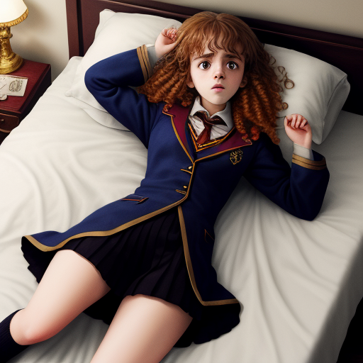 Ai Art Generator Aus Text Hermione Granger Nude 0 Clothes In Bed Img 